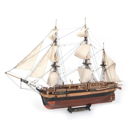 1/75 HMS Erebus Yelkenli Tekne Ahşap Maketi, Occre 12009