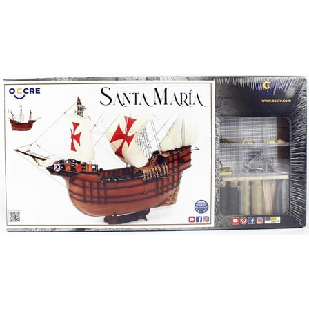 Occre 12010, 1/50 53 cm. Santa Maria ahşap gemi maketi