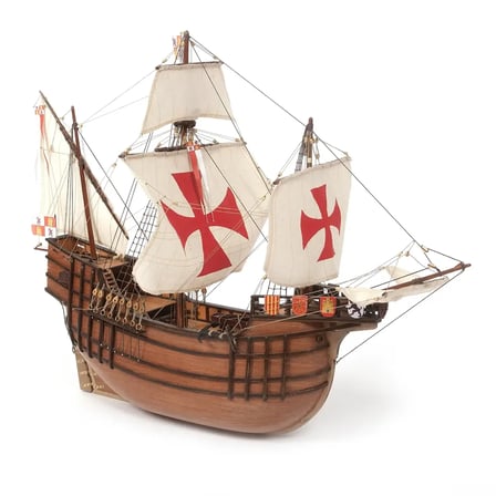 Occre 12010, 1/50 53 cm. Santa Maria ahşap gemi maketi