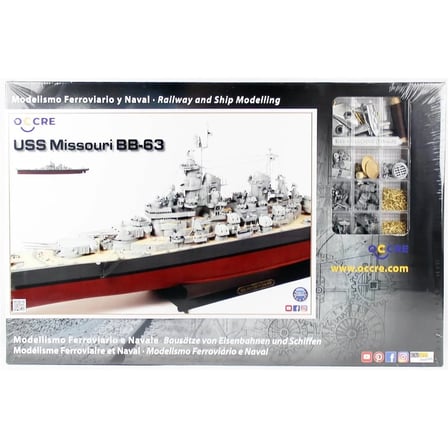 Occre 16002, 1/200 136 cm. USS Missouri BB-63 ahşap gemi maketi