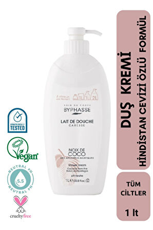 Caresse Hindistan Cevizi Özlü Duş Kremi 1000ml