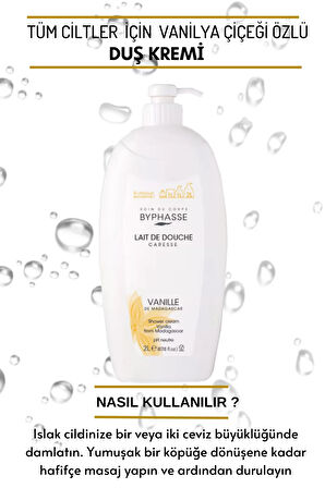 Caresse Vanilya Çiçeği Özlü Kremli Duş Jeli 2000ml