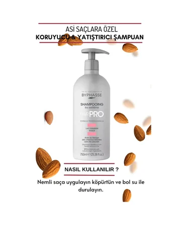 Byphasse Hair Pro Asi Saçlara Özel Koruyucu Ve Yatıştırıcı Şampuan 750ml