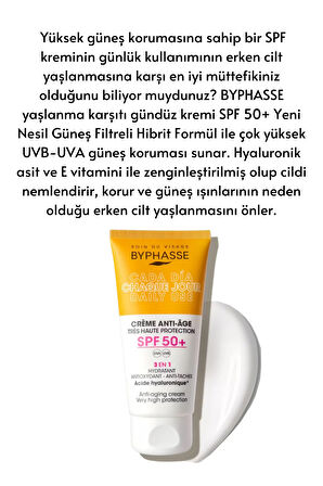 Anti-aging Sıvı Güneş Kremi - Yeni Nesil Güneş Filtreli Hibrit Formül 50ml