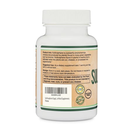Sulforophane Broccoli Seed Extract 20 mg 120 Capsules
