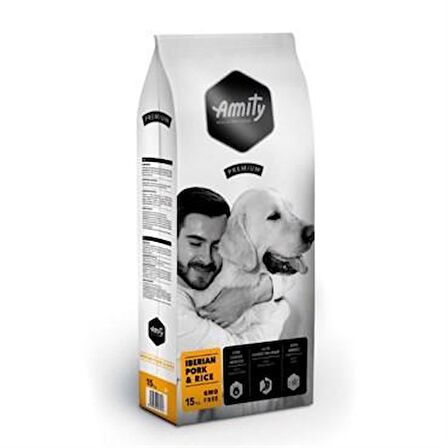 Amity Premium Iberian Pork Yetişkin Köpek Maması 15 Kg/