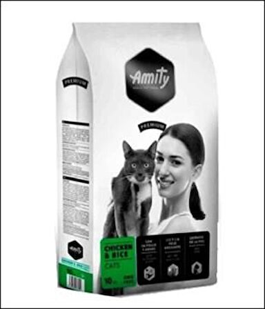 Amity Premium Tavuklu Yetişkin Kedi Maması 10 Kg/