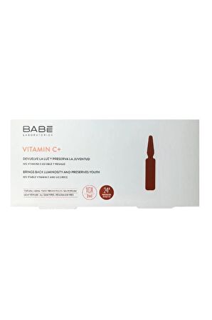 BabeVitamin Aydınlatıcı Alkolsüz-Parfümsüz Gece-Gündüz Ampul  10x2 ml 