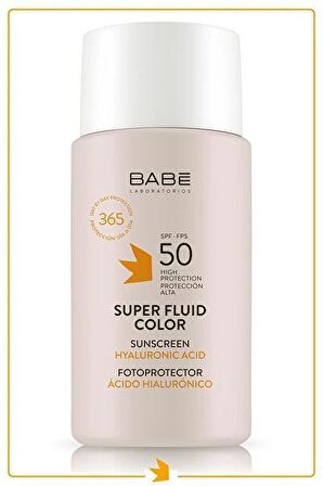 Babe Super Fluide Color 50 Faktör Renkli Yüz Güneş Koruyucu Krem 50 ml + Micellar Gel 90 ml