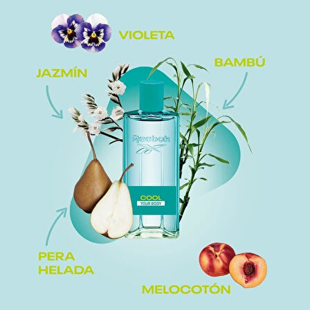 Reebok Cool Your Body EDT 100 ml Kadın Parfümü