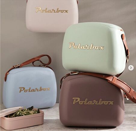 POLARBOX COOLER BAG MATCHA GOLD