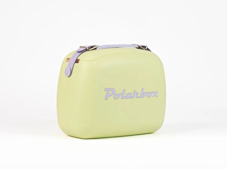 POLARBOX  Lime-Lilac Pop / Açık Yeşil-Lila Soğuk ve Sıcak Termos Çanta 6L