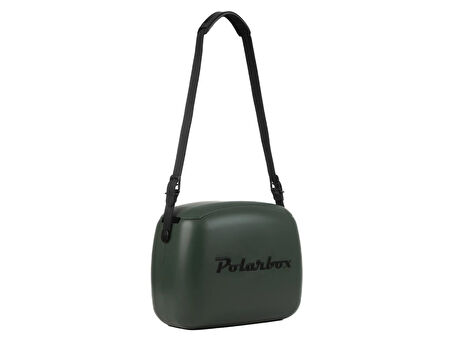 POLARBOX Green Forest-Black / Yeşil Orman-Siyah Soğuk ve Sıcak Termos Çanta 6L
