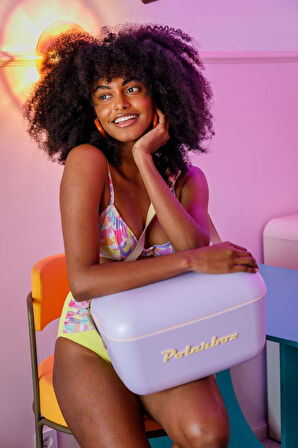 POLARBOX Lilac-Sorbet Pop Leylak-Şerbet Soğuk ve Sıcak Termos Çanta 20L