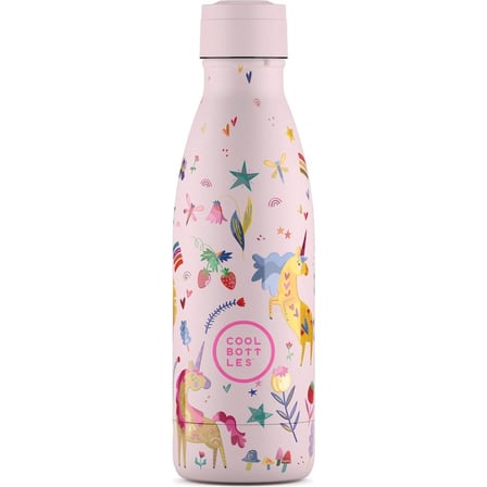 Cool Bottles Çocuk Paslanmaz Çelik Termos Matara 350 ml Funny Unicorns