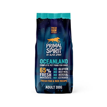 Alpha Spirit Prımal Spırıt 65 % Oceanland Köpek Maması 12 Kg