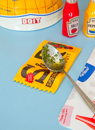 Doiy Çok Renkli Servis Gereçleri DOIY Corner Shop S&Rs Kaşıklık