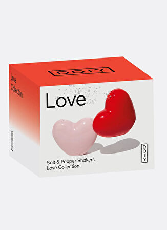 Tuzluk - Biberlik Seti DOIY Love Kalp Tuzluk Biberlik