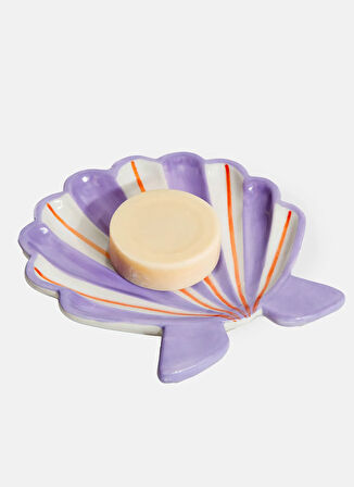 Doiy Çok Renkli Dekoratif Obje Deniz Kabuğu Seramik Düzenleyici