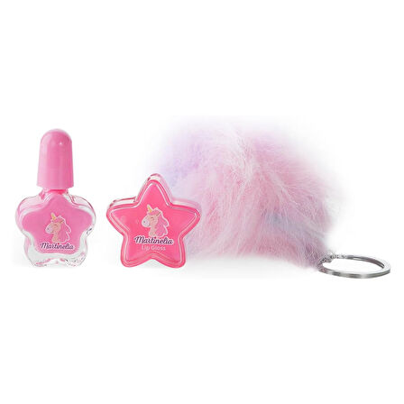 Martinelia Little Unicorn Kız Çocuk Makyaj ve Anahtarlık Seti 12225