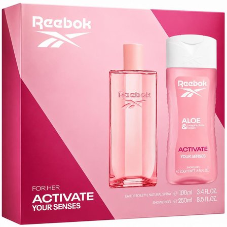 Reebok Activate EDT 100 ml + Shower Gel 250 ml Kadın Parfüm Seti