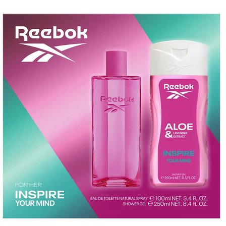 Reebok Inspire EDT 100 ml + Shower Gel 250 ml Kadın Parfüm Seti