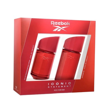 Reebok Iconic Statement Red EDP 100 ml + Shower Gel  200 ml Erkek Parfüm Seti