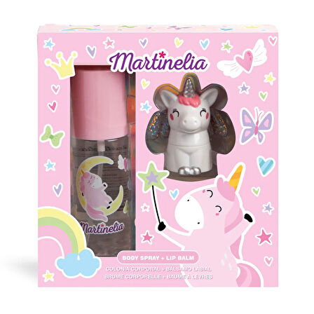 Martinelia Sweat Dreams Vücut Spreyi ve Dudak Balmı Seti Pembe 24185