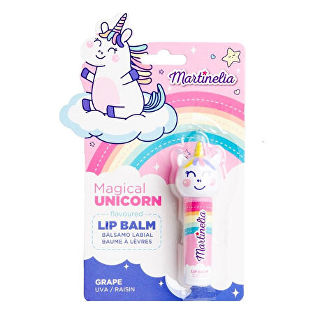 Martinelia Little Unicorn Kız Çocuk Dövmeli Dudak Parlatıcısı Üzüm 79003