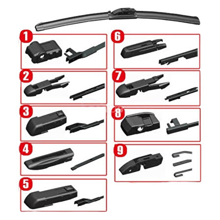 Citroen C3 Picasso Silecek (2011-2014) 60X40-A