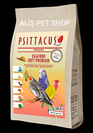 PSİTTACUS YUMUŞAK PREMIUM YUMURTA ÜRÜNÜ 5 kg
