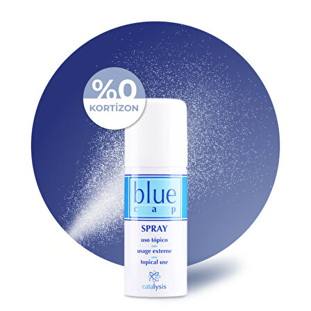 Blue Cap Yağlanma Karşıtı Sprey 100 ml - Arındırıcı ve Rahatlatıcı Etki - Kortizonsuz