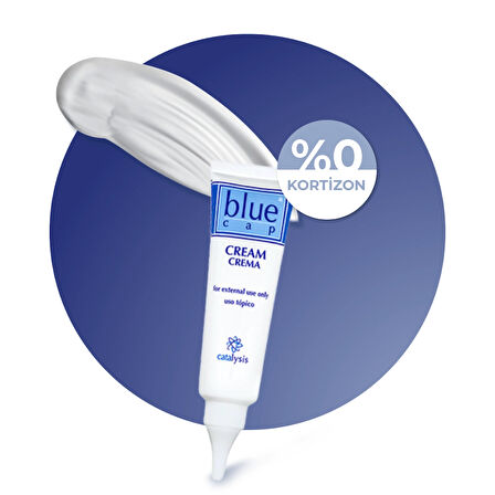 Blue Cap Nemlendirici Krem 50 gr - Kaşıntı ve Kızarıklık Karşıtı - Kortizonsuz