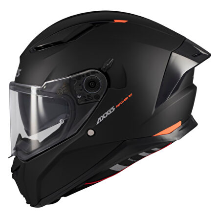 Axxis Kapalı Kask Panther A1 Mat Siyah