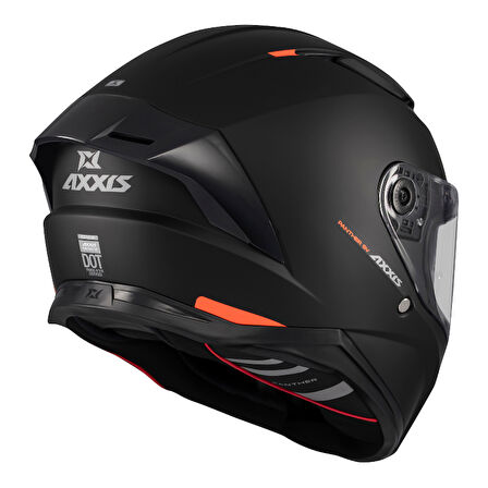 Axxis Kapalı Kask Panther A1 Mat Siyah