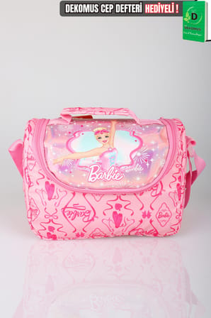 x Dekomus Lisanslı Barbie Ballerina Magic Collection Termoslu Beslenme Çantası