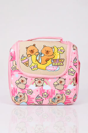 x Dekomus Capybara Golden Dream Collection Beslenme Çantası