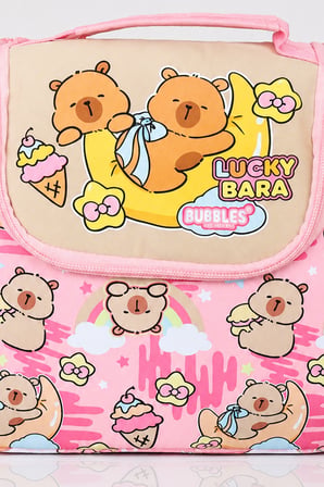 x Dekomus Capybara Golden Dream Collection Beslenme Çantası