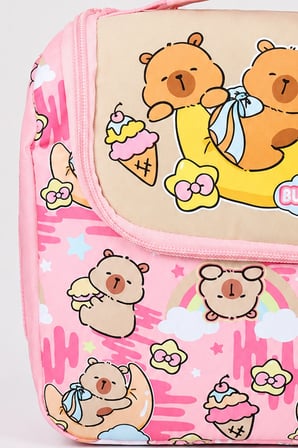 x Dekomus Capybara Golden Dream Collection Beslenme Çantası