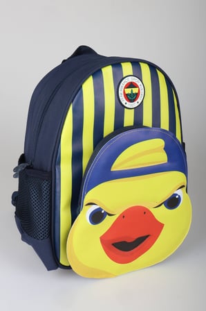 x Dekomus Lisanslı Fenerbahçe Yellow Collection 3D Baskılı Küçük Boy Anaokul Çantası