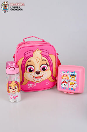  YENİ SEZON LİSANSLI PAW PATROL OKULDA MACERA KOLEKSİYONU TERMOSLU BESLENME ÇANTASI ,500 ML MATARA VE 2 KATLI BESLENME KABI/LUNCH BOX OKUL SETİ