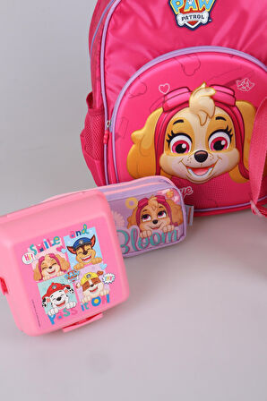  YENİ SEZON LİSANSLI PAW PATROL OKULDA MACERA KOLEKSİYONU OKUL,TERMOSLU BESLENME VE KALEM ÇANTASI İLE MATARA VE BESLENME KABI OKUL SETİ