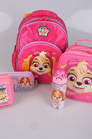  YENİ SEZON LİSANSLI PAW PATROL OKULDA MACERA KOLEKSİYONU OKUL,TERMOSLU BESLENME VE KALEM ÇANTASI İLE MATARA VE BESLENME KABI OKUL SETİ