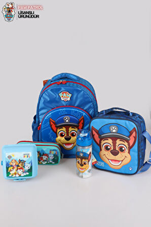  YENİ SEZON LİSANSLI PAW PATROL OKULDA MACERA KOLEKSİYONU OKUL,TERMOSLU BESLENME VE KALEM ÇANTASI İLE MATARA VE BESLENME KABI OKUL SETİ
