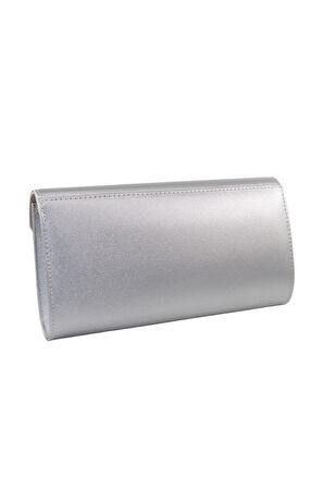 Gümüş Abiye Çanta. Gümüş Kadın Abiye Çanta. Abiye Gümüş Kumaş Davet Gece Portföy Clutch Çanta.