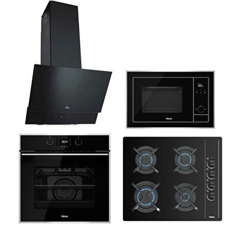 Teka Siyah Ankastre Set ( ATV 60 -GBC 64002-HLB 840 SS BK-ML 820 BIS )