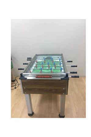 Bilardo Langırt Masası - Masa Futbolu ( Üstü Kapalı ) Tamperli Cam