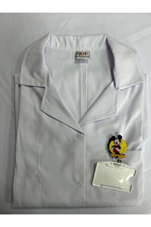 Beyaz Alpaka Önlük