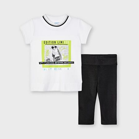 Mayoral Kız Çocuk Parlak Taytlı 2'Li Takım 21Y.MYR.03740.057