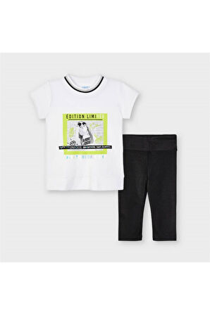 Mayoral kız çocuk t-shirt tayt  2 li set